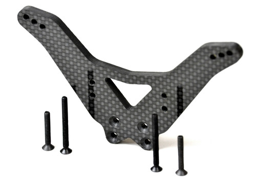 Exotek Racing 1779 5MM HD Carbon Rear Tower, Laydown (XT2)