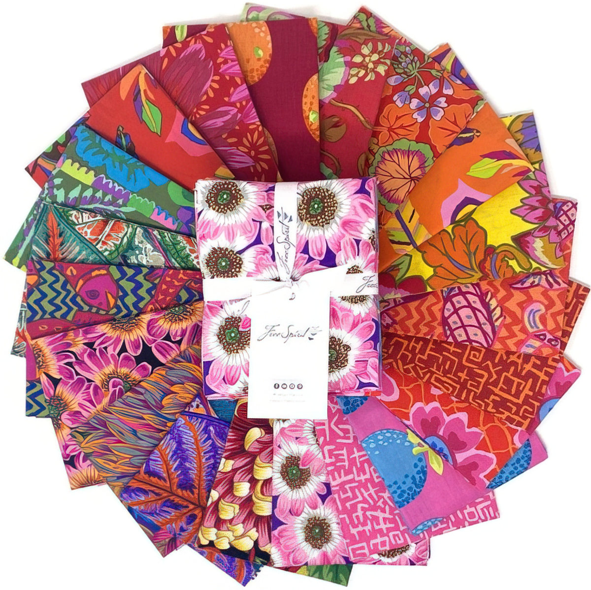 Free Spirit - August 2021 - Bright Fat Quarter Bundle 20 Pcs