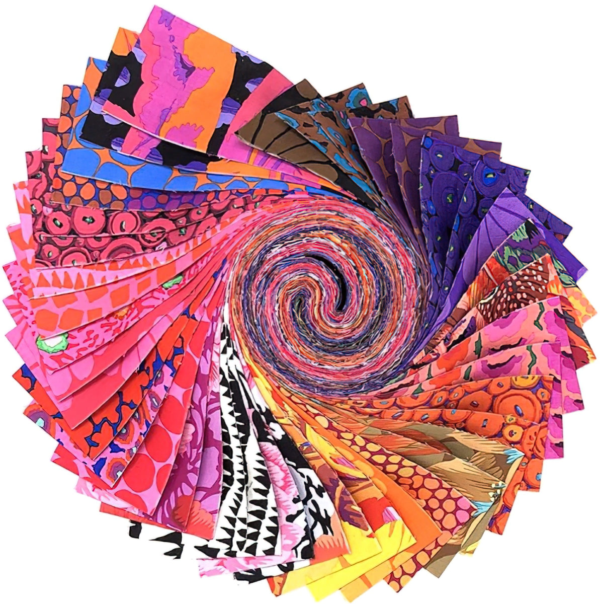 Free Spirit - Kaffe Fassett February 2021 - Hot 2.5 inch Design Roll