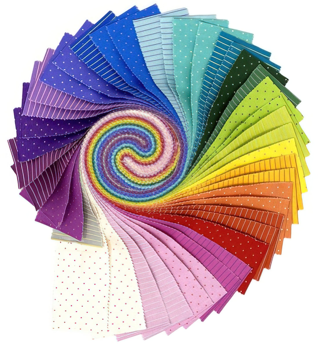 Free Spirit - True Colors Tiny Coordinates 2.5 inch Design Roll by Tula Pink