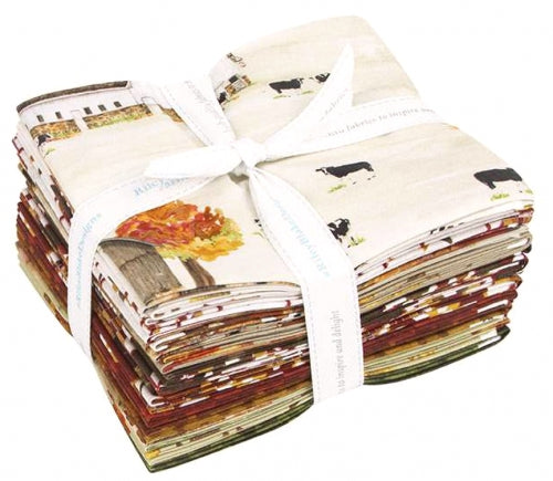 Riley Blake - Fall Barn Quilts Fat Quarter Bundle 16 pcs