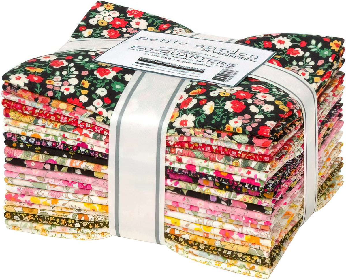 Kaufman - Petite Garden: Warm Colorstory Fat Quarter Bundle 21 pcs