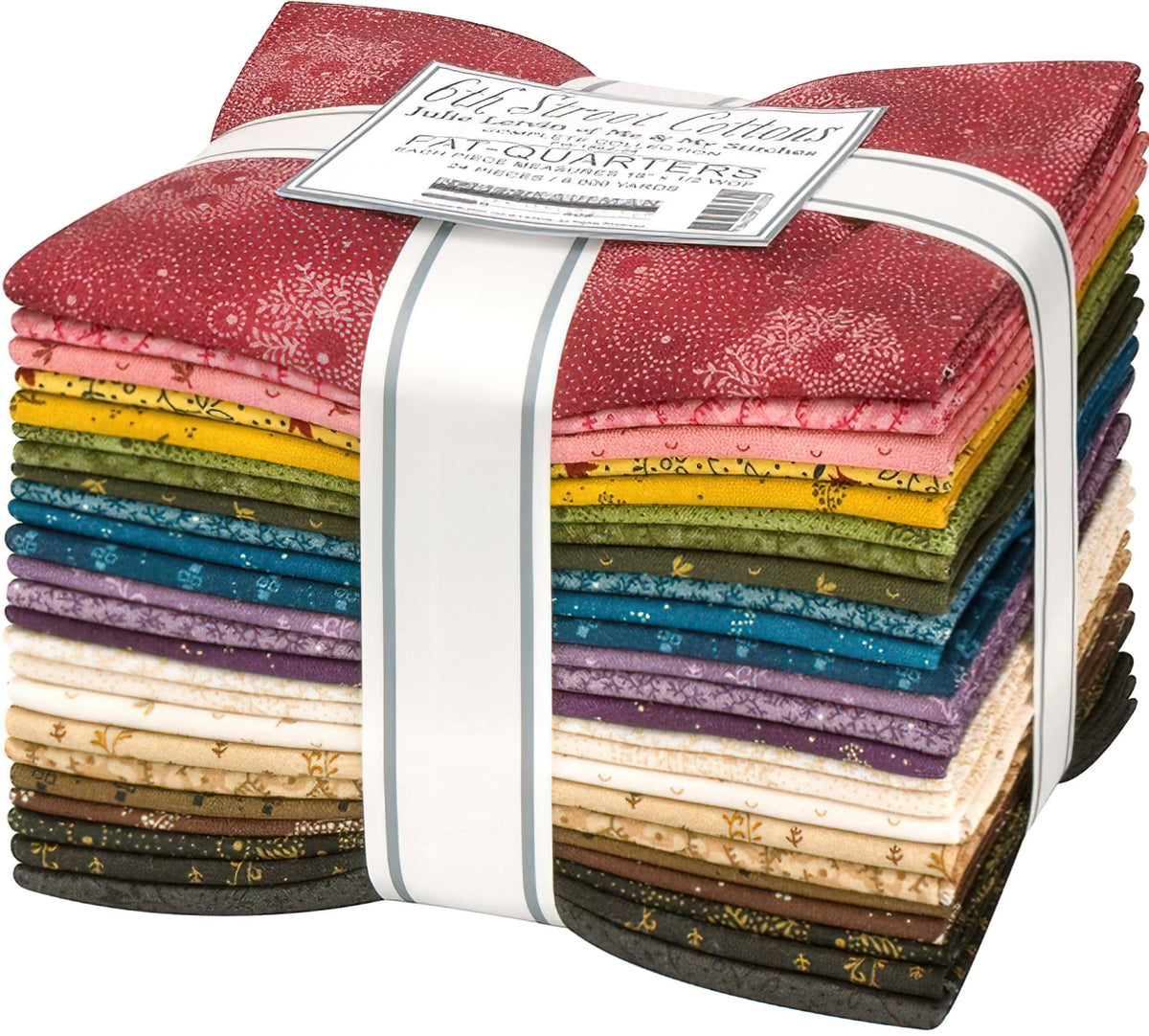 Kaufman - 6TH Street Cottons Fat Quarter Bundle 24 pcs