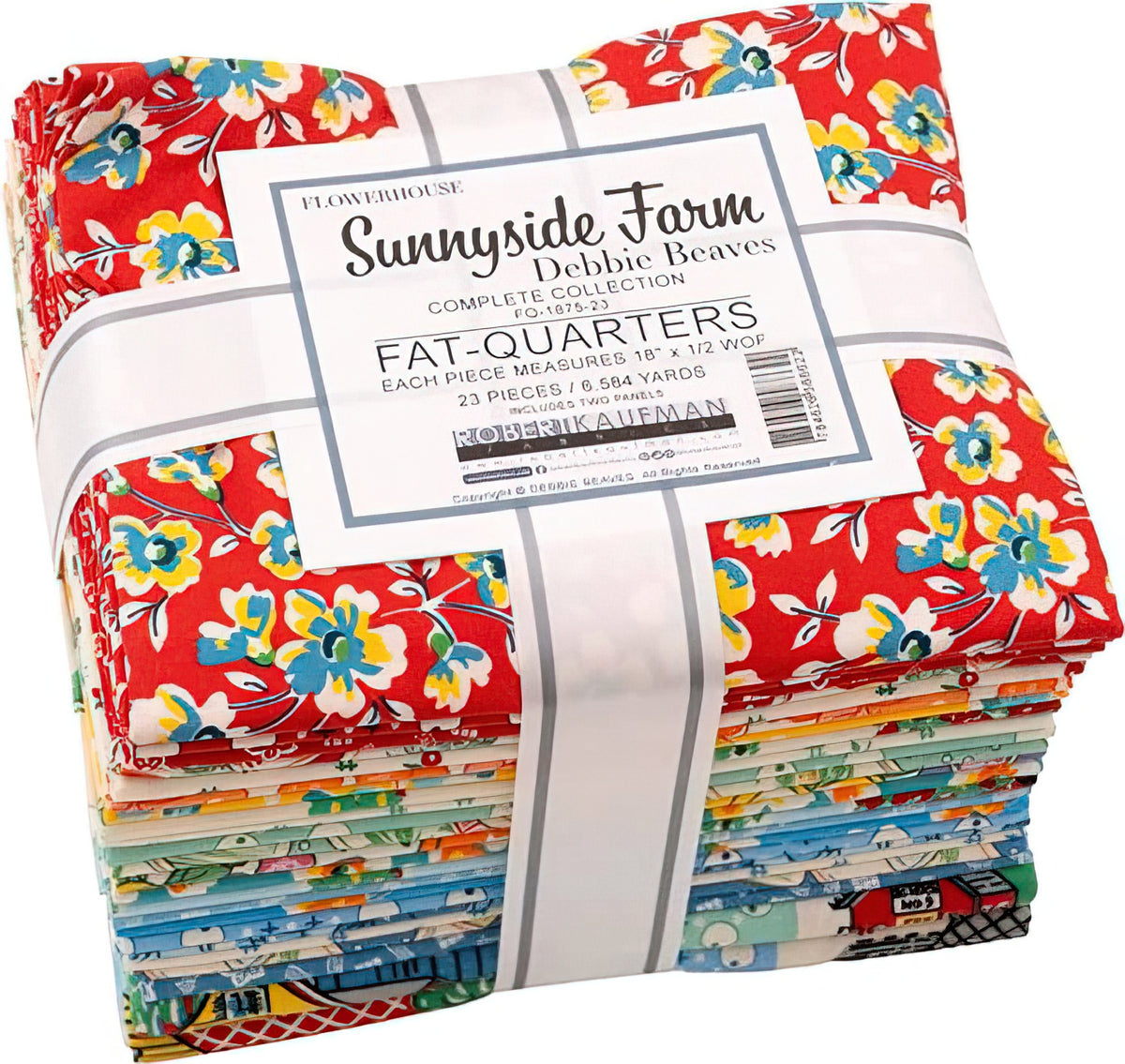 Clearance - Kaufman - Flowerhouse: Sunnyside Farm Fat Quarter Bundle 23 pcs