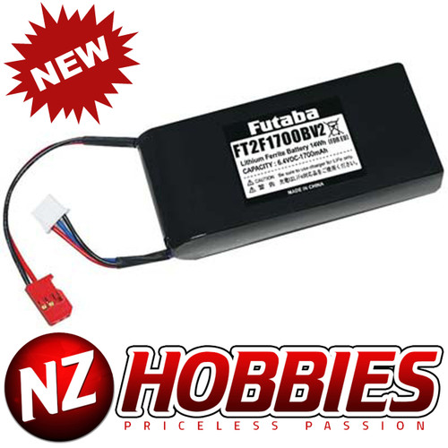 FUTABA FUTM1490 FT2F1700B LiFe Battery 6.6V 1700mAh 4PX