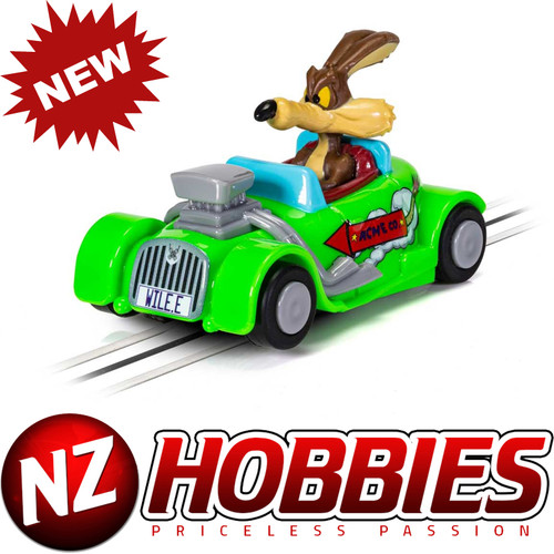 Scalextric G2165 Looney Tunes Wile E. Coyote car : 1/64 Slot Car