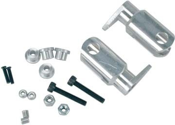 GLO165323 EVO FLIGHT MAIN ROTOR GRIP SET ALUMINUM
