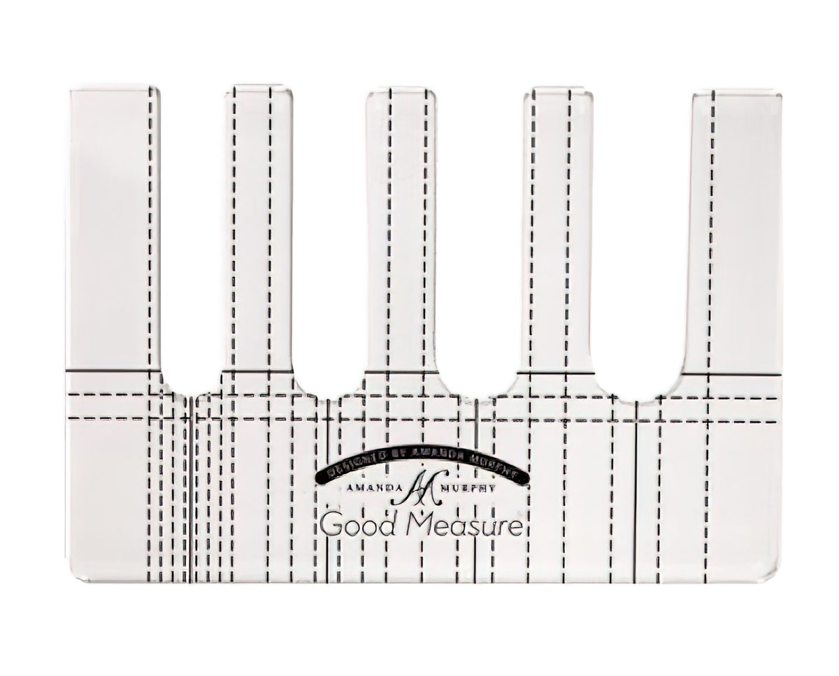 Good Measure - Low Shank Every Line Quilting Templates by Amanda Murphy