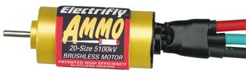 GPMG5010 Great Planes Ammo Brushless Motor 20-5100KV