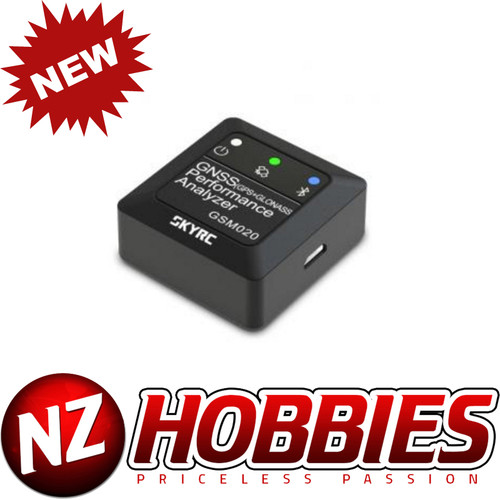 SkyRC GNSS Performance Analyzer Bluetooth GPS Speed Meter & Data Logger