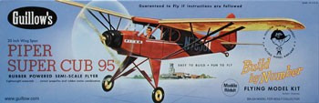 GUI602 Guillows Piper Super Cub 95 Model Kit