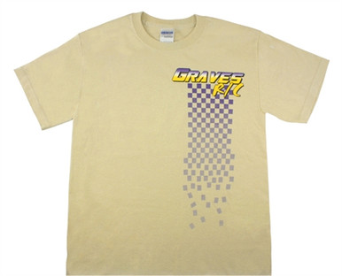GVSPLANESN-S GRAVES RC HOBBIES AIRPLANE T-SHIRT, SAND, SMALL