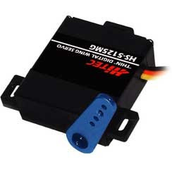 HITHS5125MG Hitec HS-5125MG Slim Metal Gear Wing Servo U