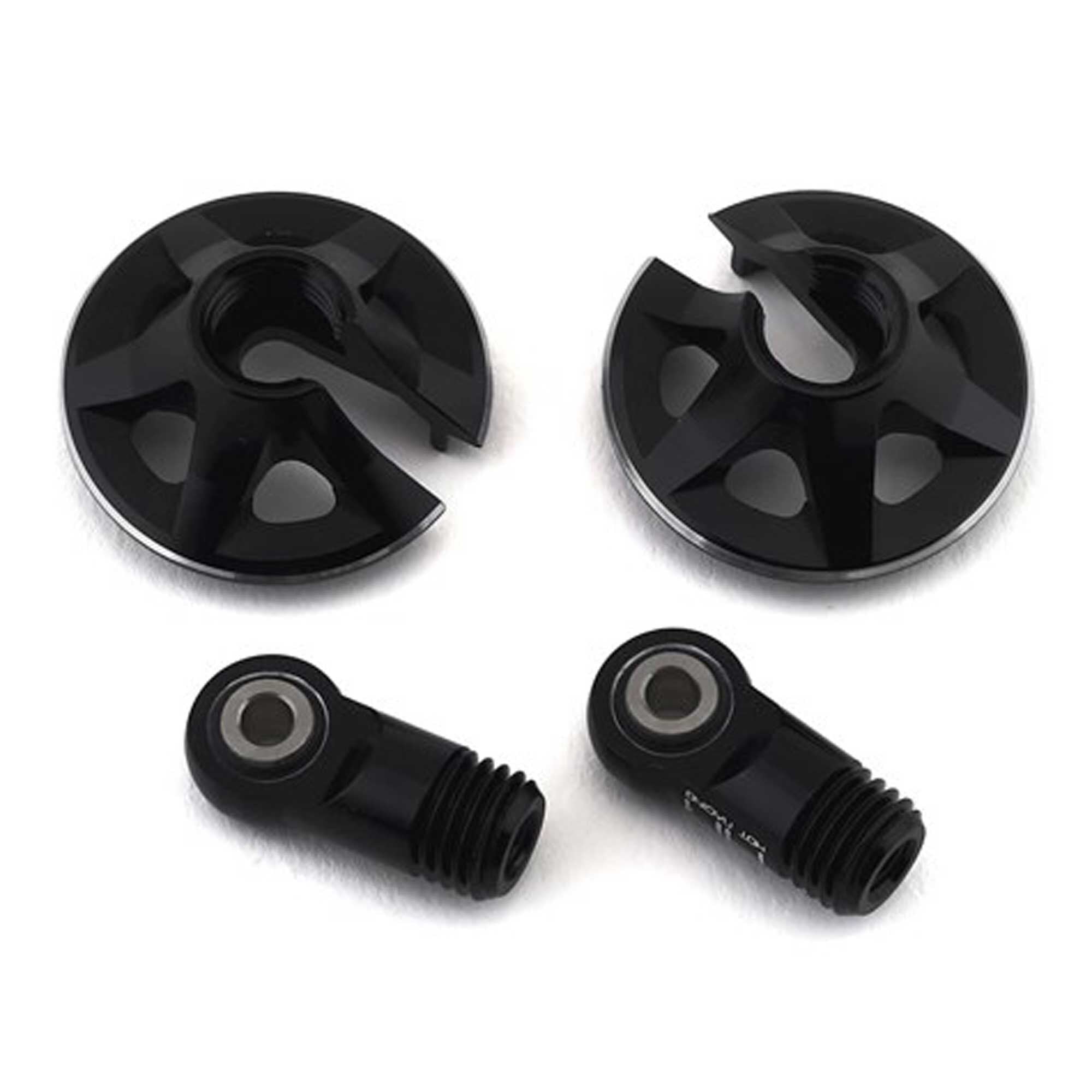 Aluminum Locking Shock End Black Arrma 6S (HRAAON154X01)