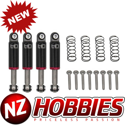 Hot Racing Black Internal Spring Air Shocks 32mm SCX24 # HRASXTF32TD02