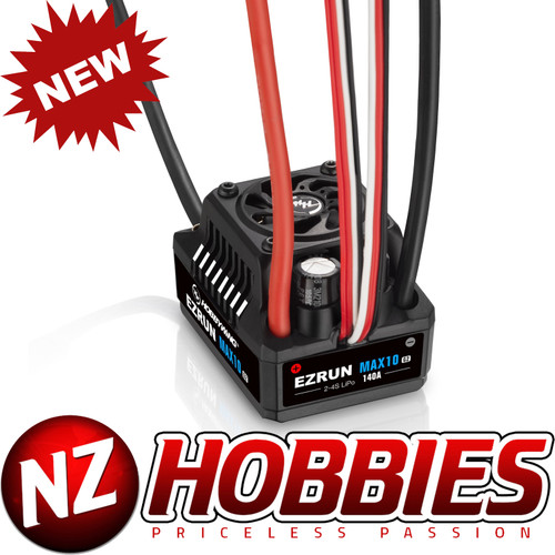Hobbywing HWI30102603 Ezrun MAX10 G2 ESC 140A with XT60 Plug