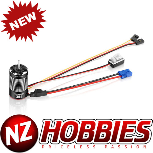 Hobbywing HWI30120403 QuicRun Fusion Mini16 3000KV (370 Spec) 2in1 FOC System1