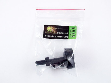 INDC-BPAL-35 Cobra C-35mm Bolt-On Prop Adapter, Extra-Long