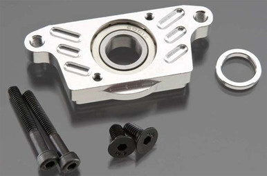 INTBAJ068SILVER Integy Billet Mach Type II Modified Spur Gear Mount Silver