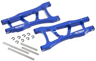 INTT8073BLUE Integy Rear Lower A-Arm II Blue Stampede & Rustler