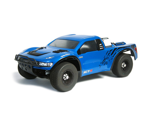 JConcepts 0090 Illuzion Ford Raptor SVT SCT-R F-150 Body (Clear) (Slash/SC10)