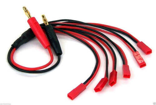 New Common Sense Rc JST-6 - Parallel Charging Adapter for Blade 120SR mQX SR 120