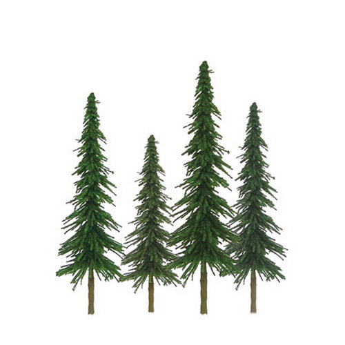 JTT Scenery Products 92025 Z 1"-2" Super Scenic Spruce Trees (Set of 55)