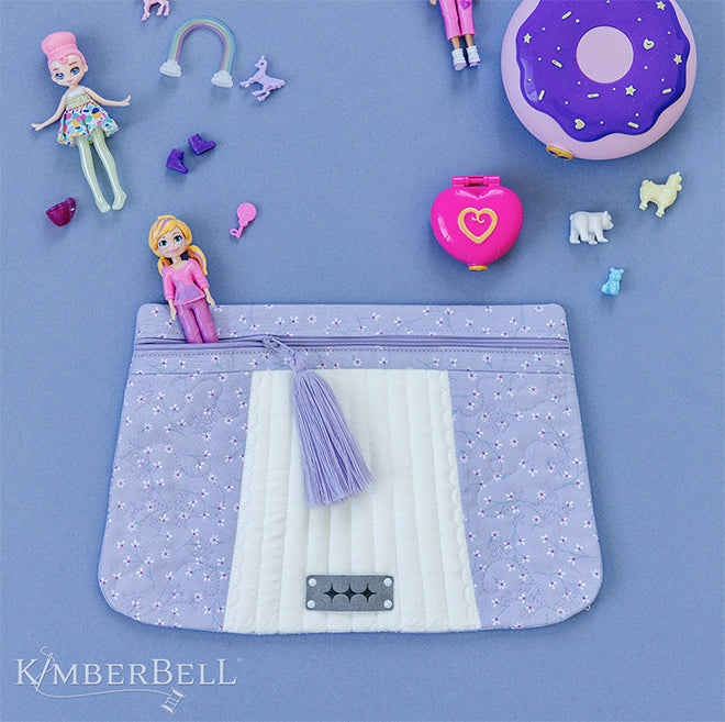 Pretty & Posh Zipper Pouches CD - Machine Embroidery by KimberBell
