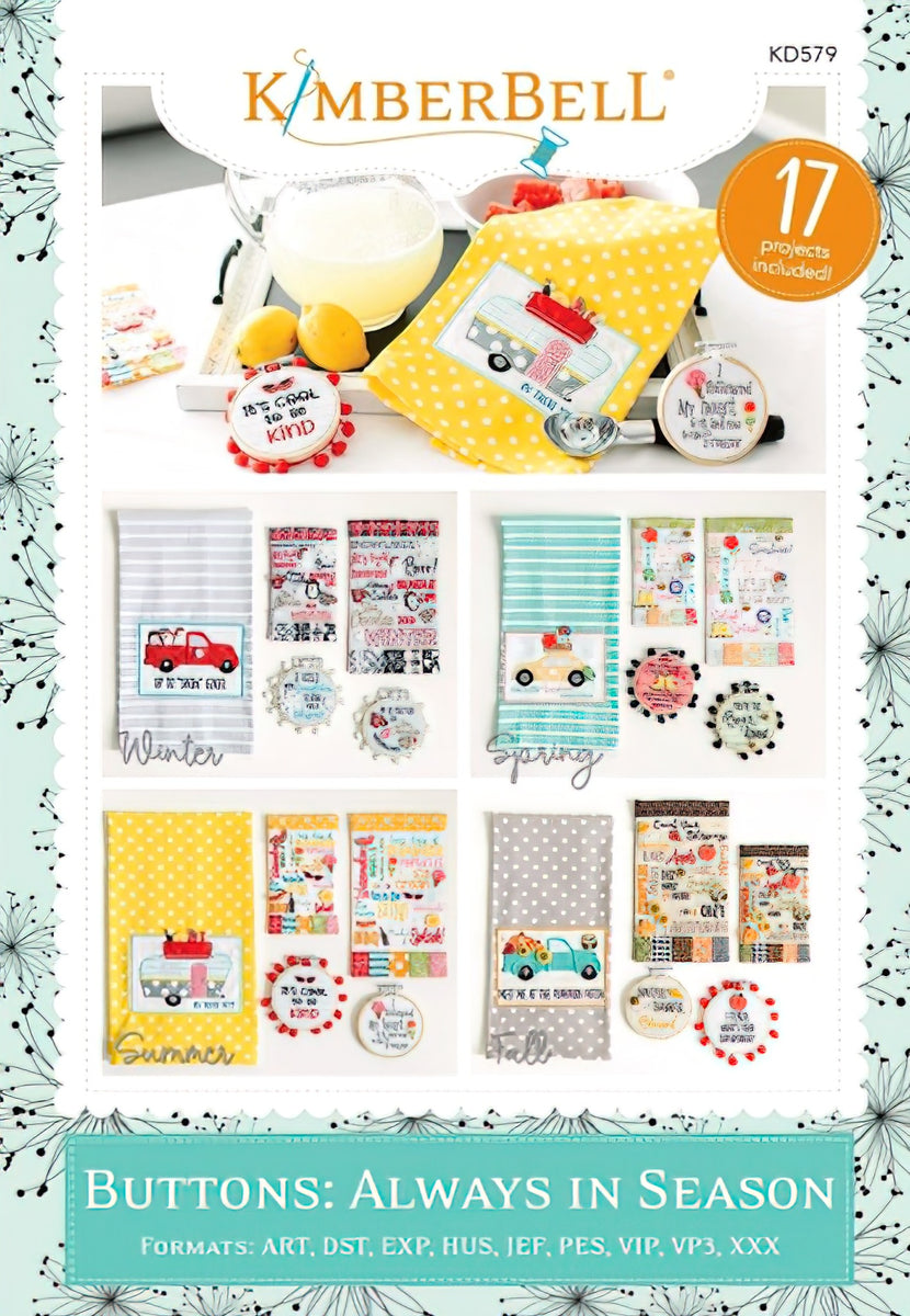 CD - Buttons Always in Season CD by KimberBell