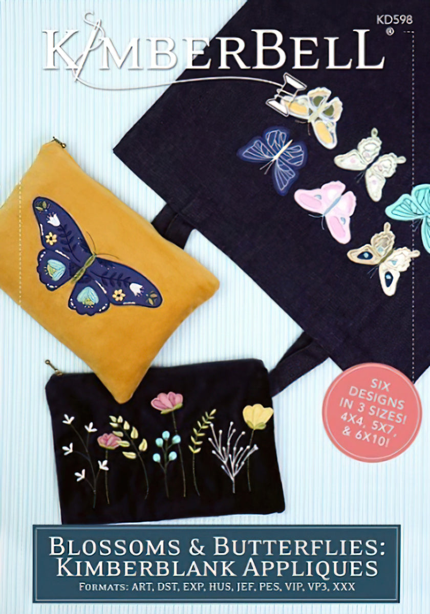 Blossoms & Butterflies Kimberblank Appliques by Kimberbell