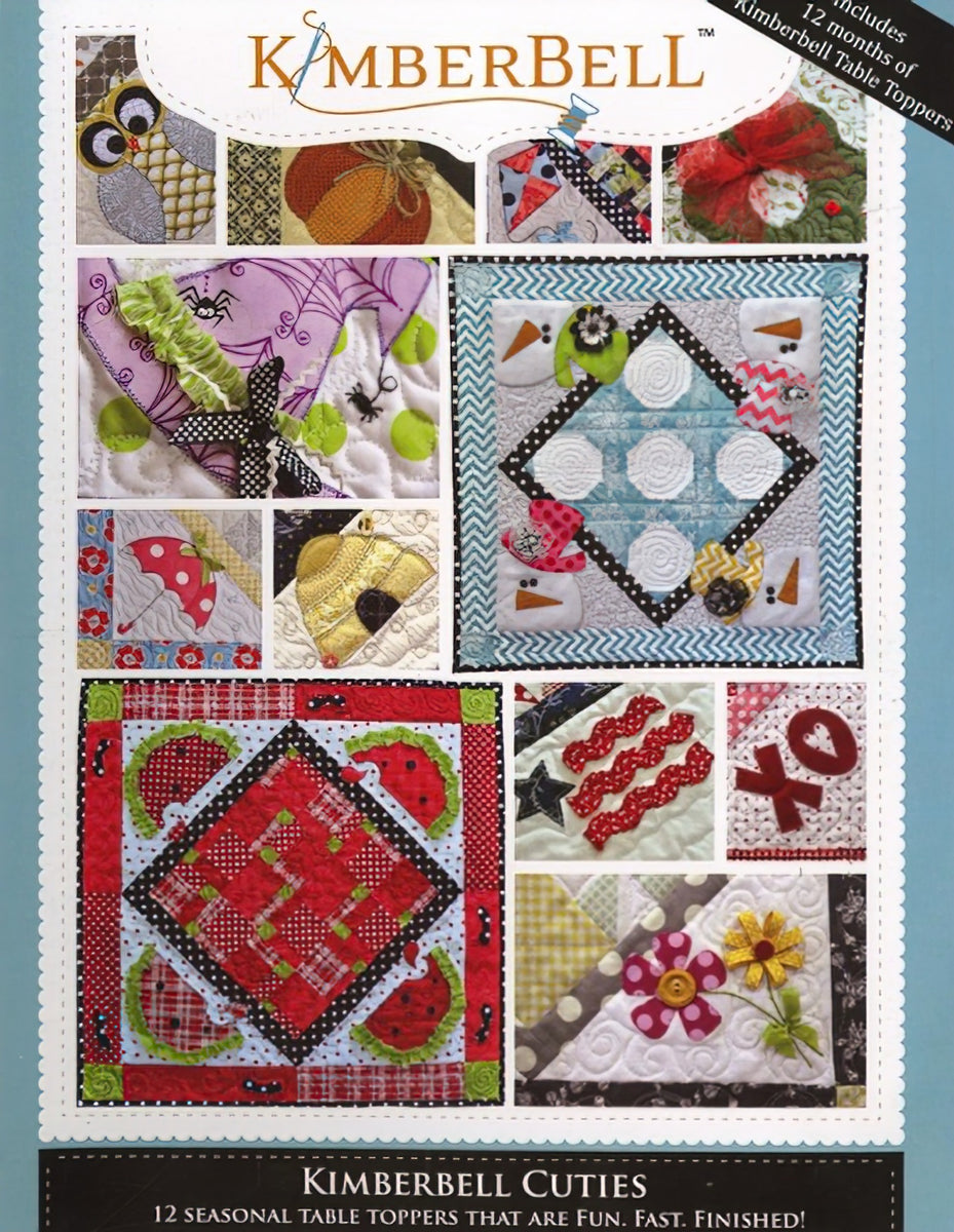 KimberBell Cuties 12 Seasonal Tabletoppers Book