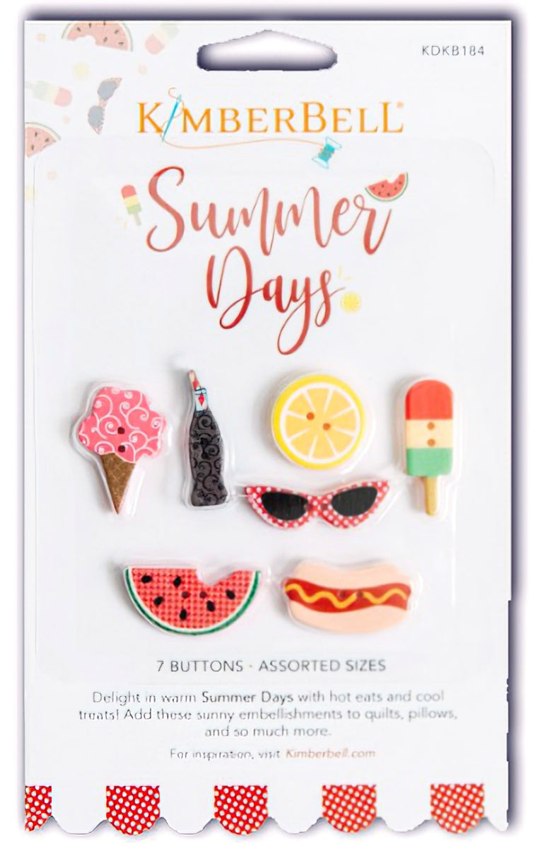 Summer Days Button Collection by KimberBell