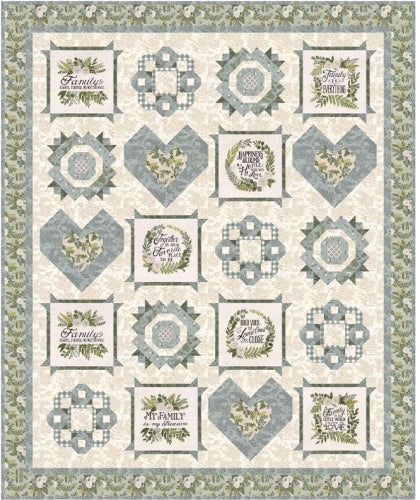 Happiness Blooms Quilt Kit by Deb Strain Moda Precuts