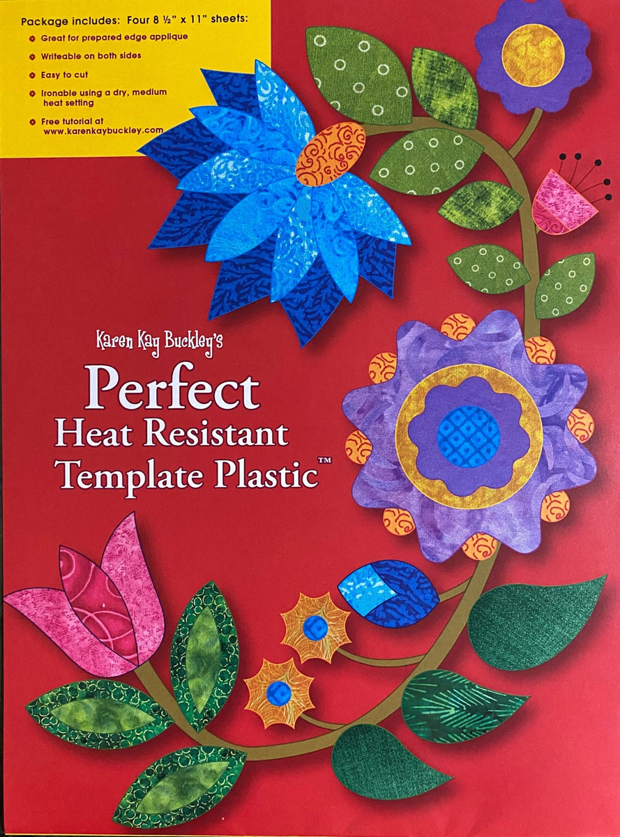 Perfect Heat Resistant Template Plastic by Karen Kay Buckley