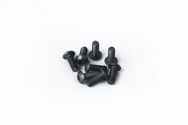 Koswork 4x10mm Button Head Hex Hardened Steel Screw (w/container) 8Pcs