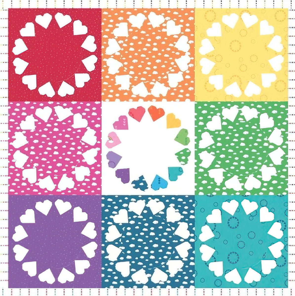 Riley Blake - Heartfelt Quilt Kit by Kristy Lea