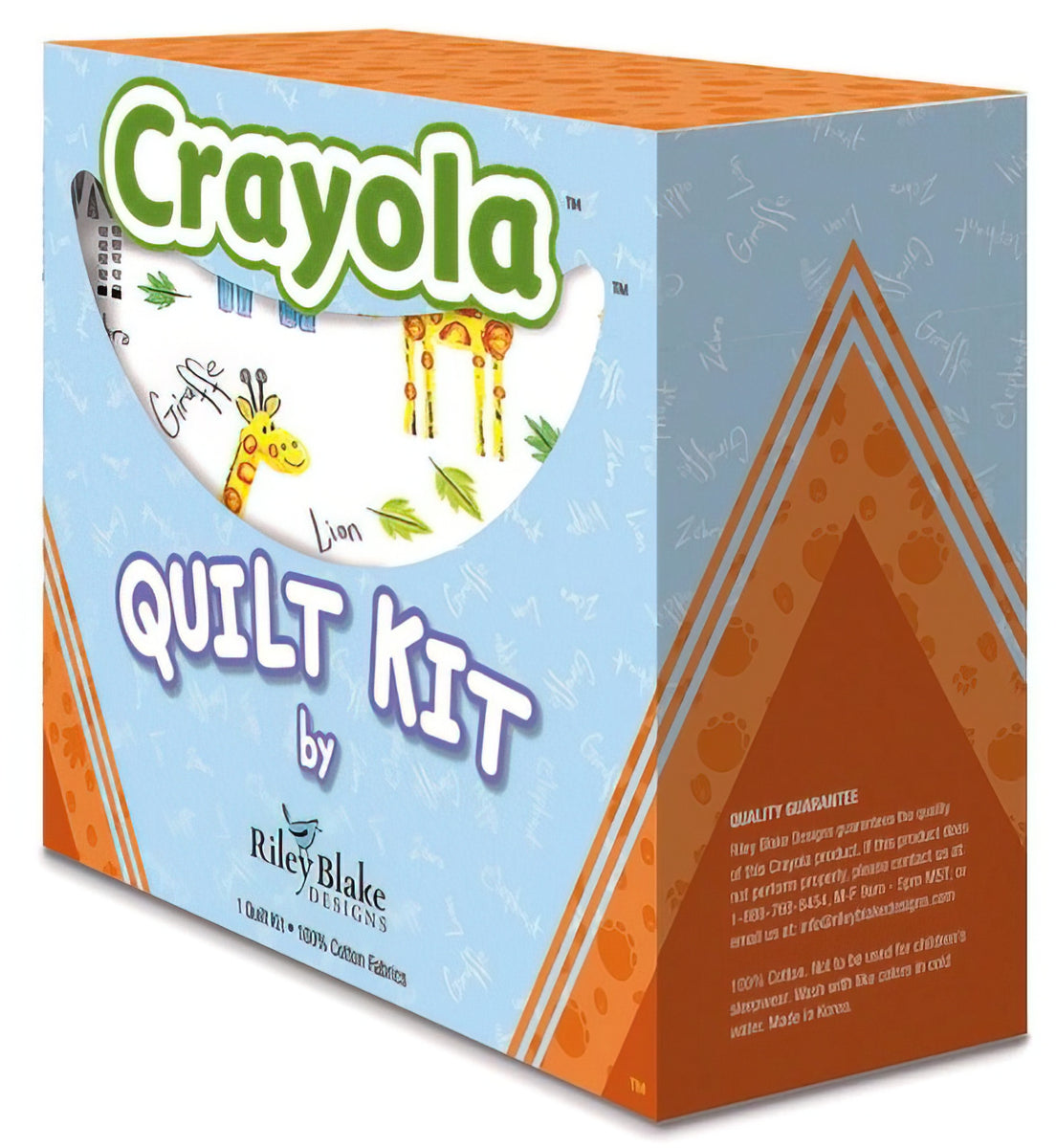 Riley Blake - Crayola Colorful Friends Quilt Kit