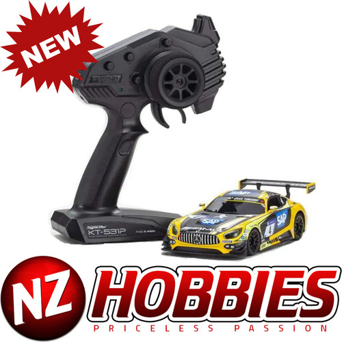 Kyosho 32355YBK MINI-Z RWD Mercedes-AMG GT3 No. 4 24H Nurburgring 2018