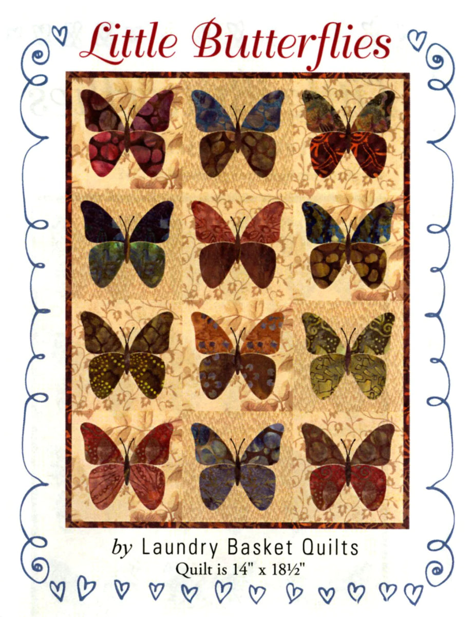 Little Butterflies by Laundry Basket Quilts - Edyta Sitar