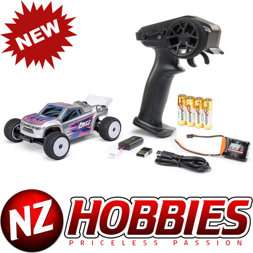 Losi 1/24 Micro-T 1/28 2WD Silver RTR # LOS-1392T2