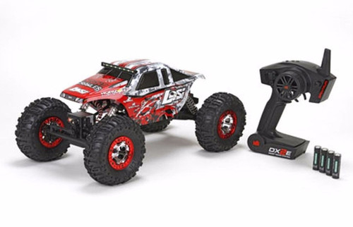 LOSI LOS03004 Nightcrawler 2.0 RC Electric 4WD 1/10 Rock Crawler w/ LED Bar RTR