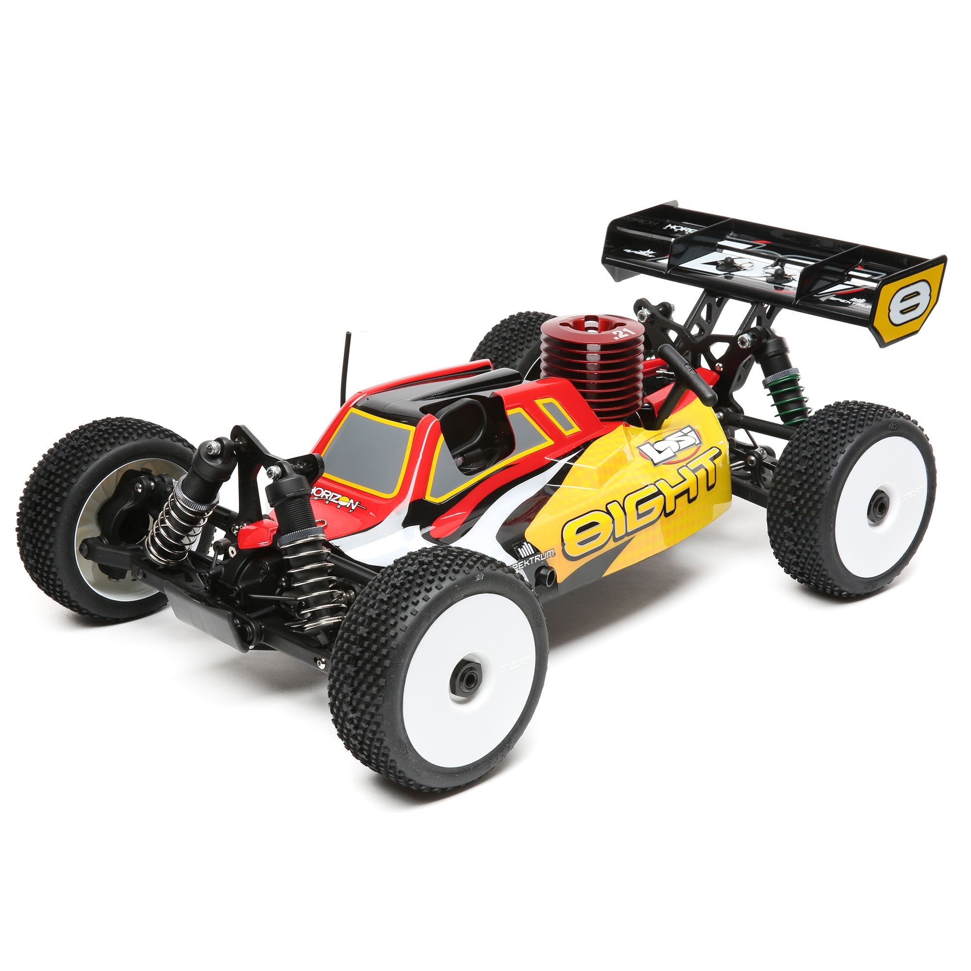 LOSI 8IGHT Nitro RTR: 1/8 4WD Buggy (LOS04010V2)