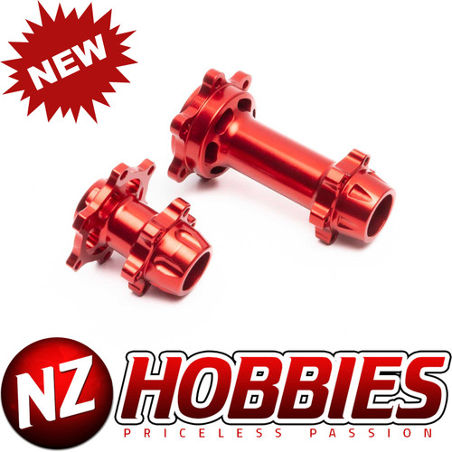 LOSI LOS362000 Aluminum Hub Set, Machined, Red: Promoto-MX