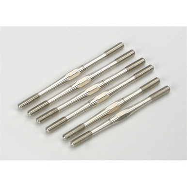LOSA6074 LOSI Left/Right Turnbuckle Set (6), Speed-T