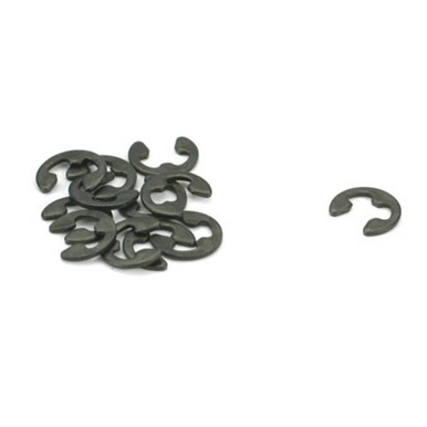 LOSA6106 LOSI E-Clips, 4mm (12)