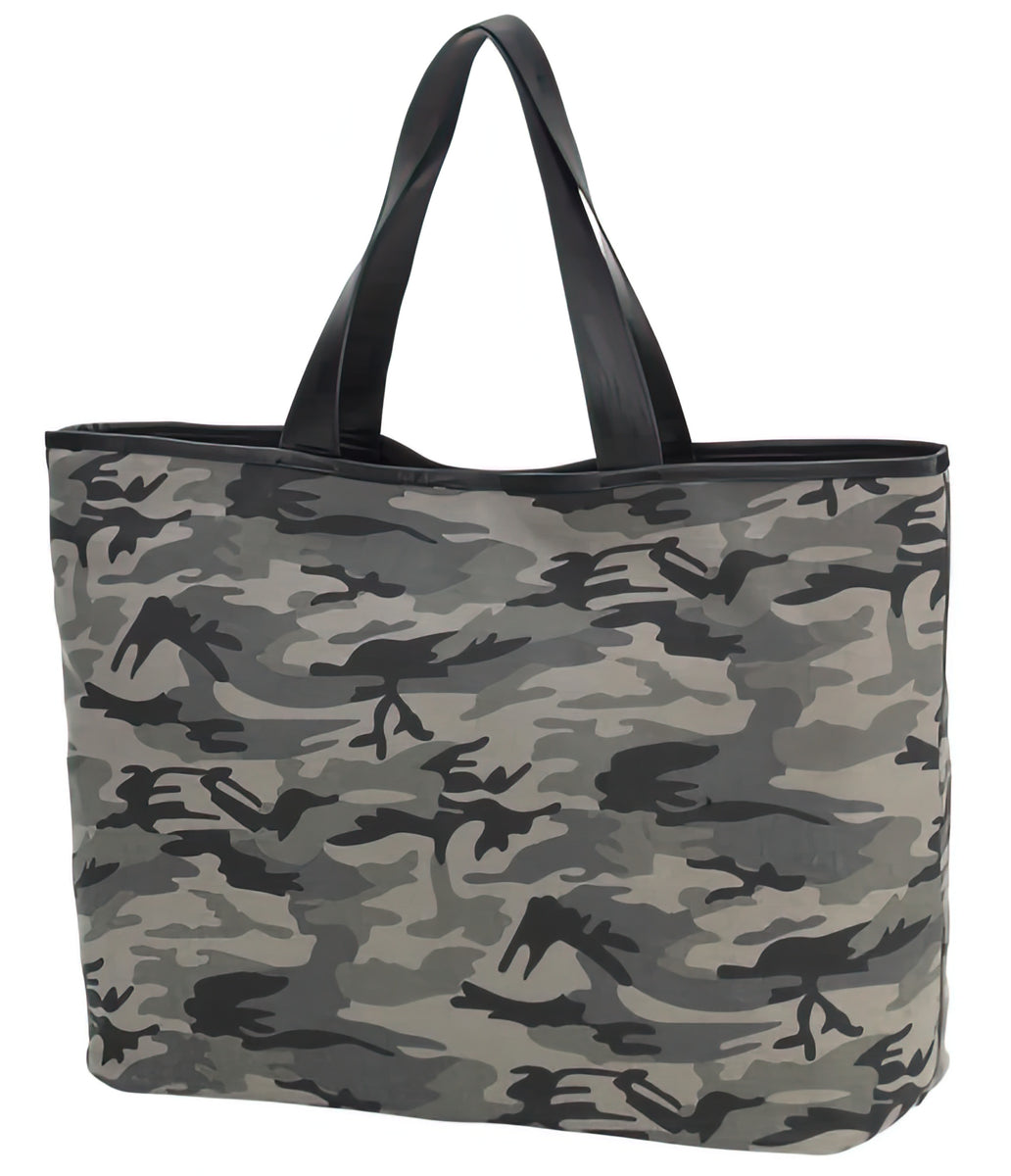 Viv & Lou Black Camo Ally Tote