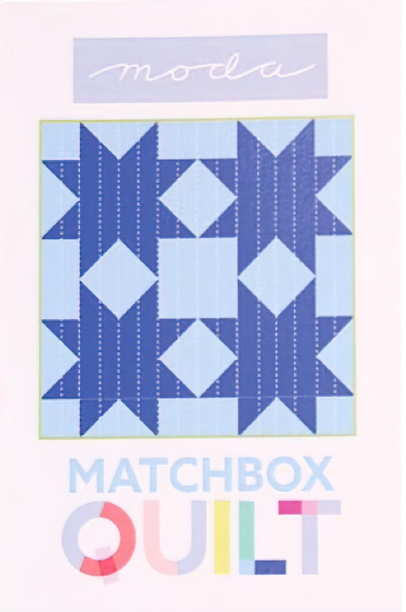 Matchbox Unboxed Quilt Kit - Light Blue