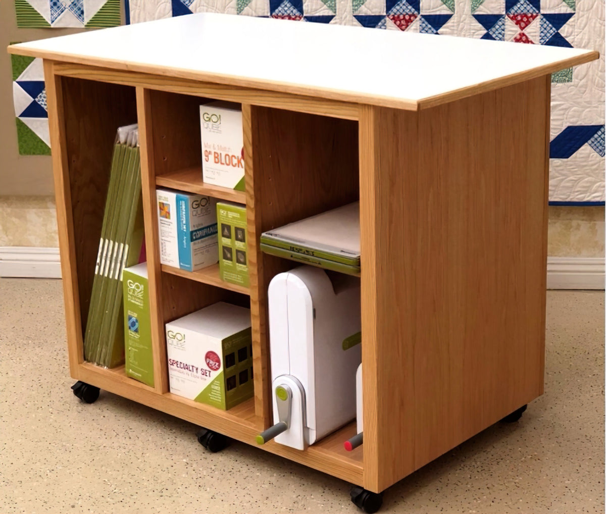 A Cutting Table that fits Accuquilt GO!