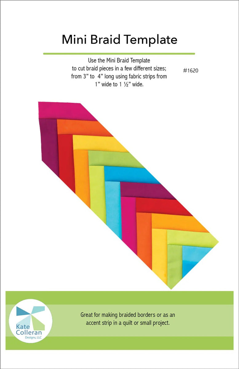 Mini Braid Template by Kate Colleran