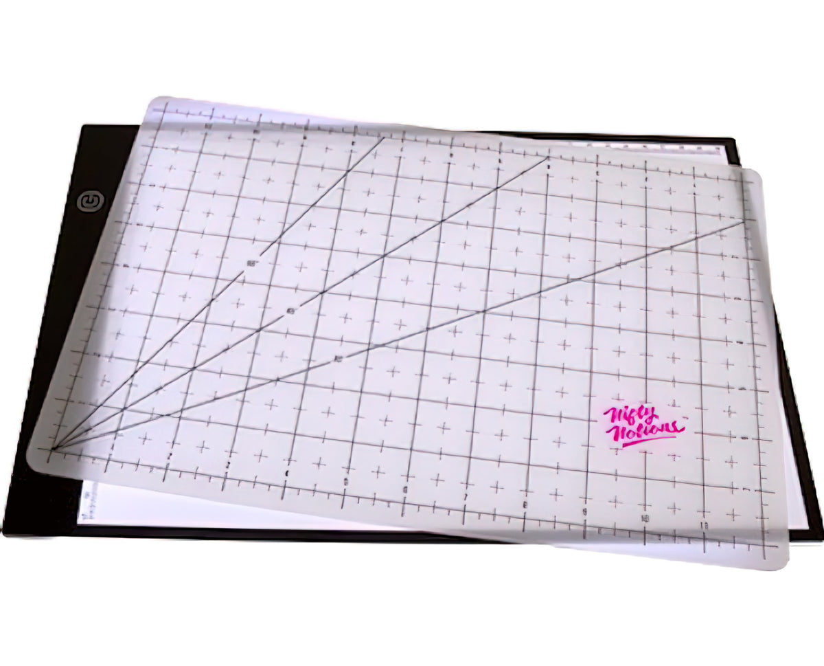 Back Lit Lightpad and Cutting Mat 8 in x 11 in by Nifty Notions